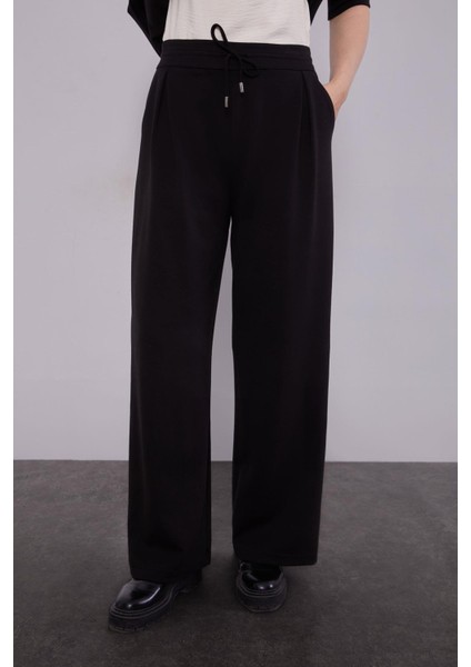 Siyah Cep Aksesuar Detaylı İkili Takım indirimleri