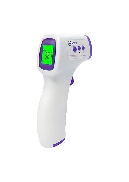 Dijital Temassız Ateş Ölçer Termometre Tabanca Model Hafızalı Pilli Bebek Çocuk Kedi Köpek Ortam Nesne Yemek Havuz