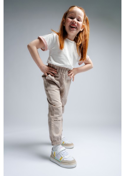 Kız Çocuk Bej Günlük Ayakkabı