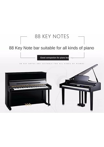 Piyano Notaları Etiket Çıkarılabilir Piyano Klavye Not Etiketleri Elektronik Piyano Etiket Personel Piyano Anahtar Çıkartmalar 88-Anahtar Tam Boy fiyatları