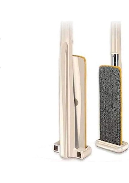 Mikrofiber Mekanizmalı Tablet Dikey Pratik Kovasız Portatif Mop Paspas
