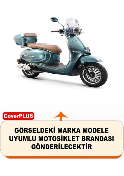 Kuba Brilliant 50 Branda (Arka Çanta Uyumlu) Motosiket Brandası (Gri Renk) Motor Örtüsü Çadır Su Geçirmez Motosiklet Kılıfı Motor Brandası fiyatları