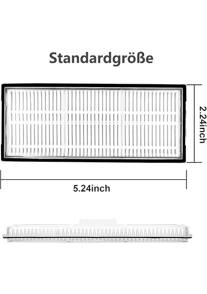 Aksesuarı, Roborock S8/s8+/s8 Pro Ultra/s7/s7 Maxv/s7 Maxv Ultra/s7 Max Ultra/s7 Pro Ultra Için, Yıkanabilir Hepa Filtre, 4 Adet, G20 Süpürme Robotu Için, 4'lü Paket fiyatları