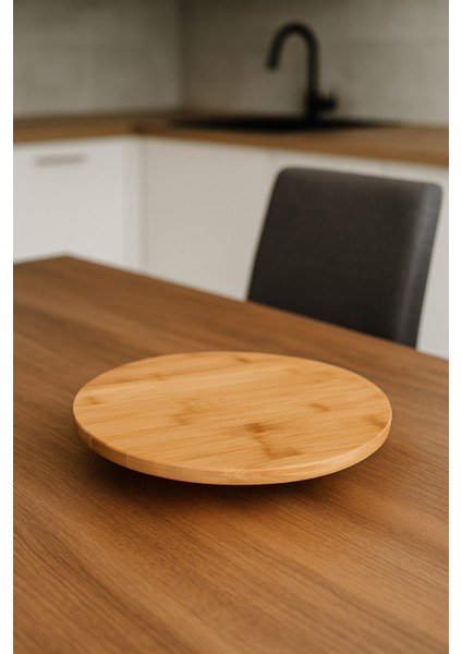 Bambu Top Ayaklı Yvarlak Sunumluk 30 cm ( Alg) modelleri