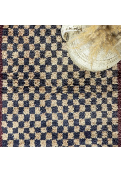 Kiyra Dama Desenli El Dokuma Halı 71X150 cm modelleri