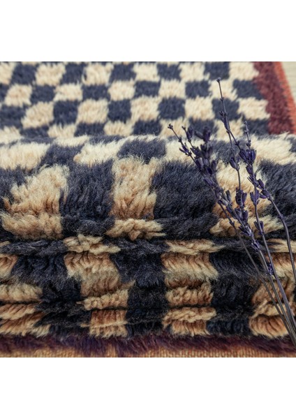 Kiyra Dama Desenli El Dokuma Halı 71X150 cm fırsatları