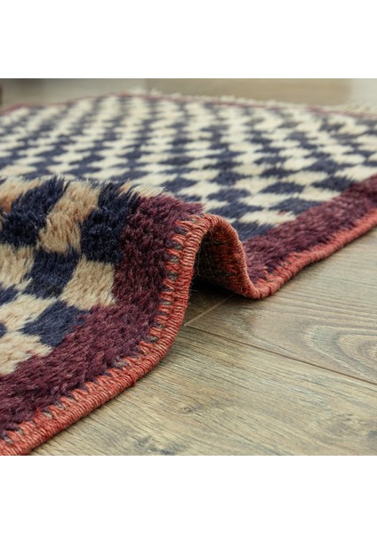 Kiyra Dama Desenli El Dokuma Halı 71X150 cm indirimleri