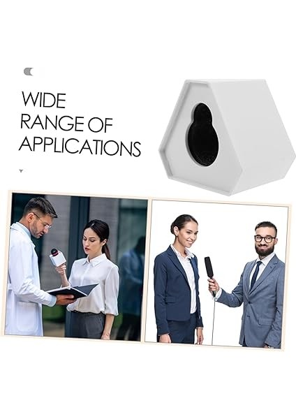 Mikrofon Bayrağı Istasyonu Dayanıklı ve Şık Tasarım Röportajlar ve Konuşmaları Için Uygun Süreli Kullanım Için Güvenilir Aksesuar modelleri