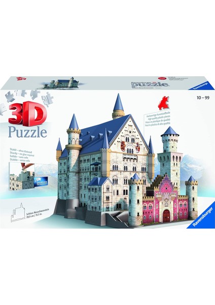 (125739) 3D Yapboz, Neuschwanstein