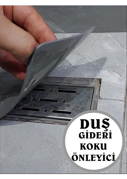 Duş Gideri Kötü Koku Önleyici Uzun Silikon Mat Koku Giderici Dikdörtgen Sızdırmaz Ped Duş Gideri Kapağı Tıpası Böcek Önleyici Koku ve Su Geçirmez Yer Sifonu Kapağı Duş Kanalı (55 cm x 12 Cm) fiyatları
