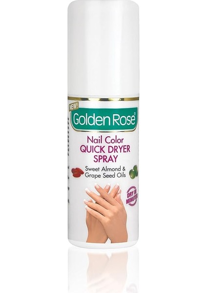 Rose Nail Color Quick Dryer Spray 1 Paket