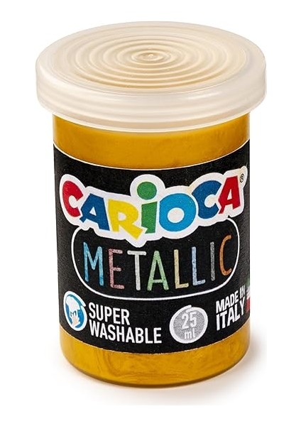 KO026 Metalik Tempera Suluboya Süper Yıkanabilir 6X25 ml 6 Renk Karışık fiyatları