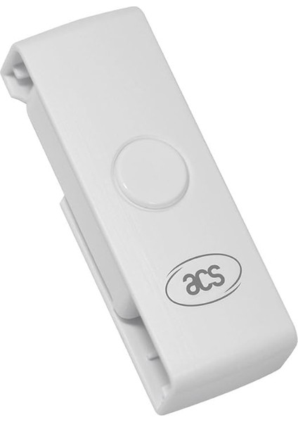 ACR39U-N1 Pocketmate Iı, USB Çip Kart Okuyucu, Akıllı Kart Okuyucu, Küçük Katlanabilir (Beyaz) fiyatları