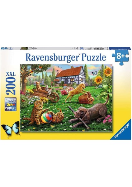 - 200 Parça Puzzle Bahçede (128280)