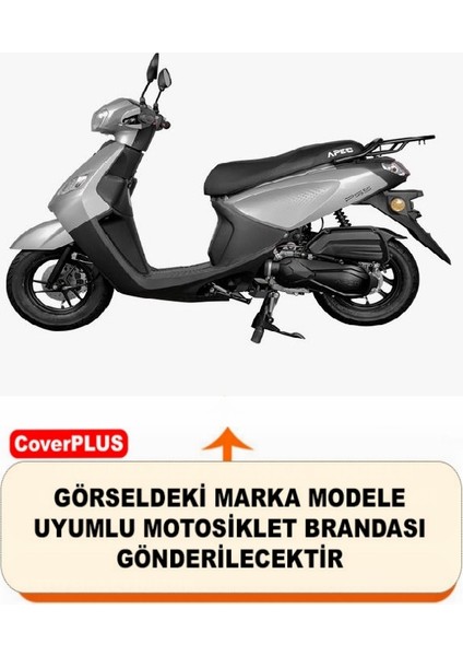 Apec Ps5 Branda (Arka Çanta Uyumlu) Motosiket Brandası (Gri Renk) Motor Örtüsü Çadır Su Geçirmez Motosiklet Kılıfı Motor Brandası fiyatları