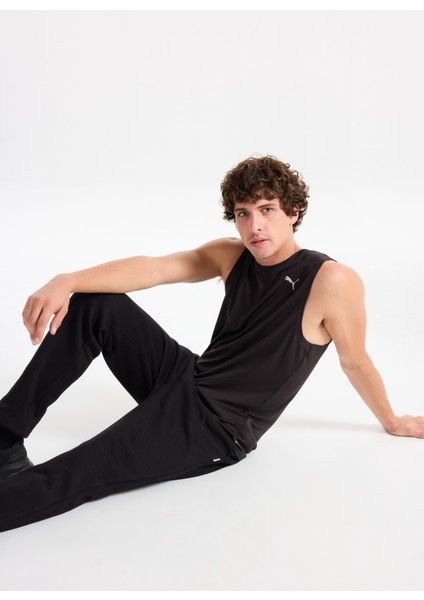 68952001 Traınıng Relaxed Tank Puma Siyah Regular Fit Düz Erkek Atlet fiyatları