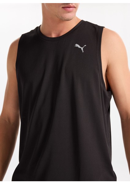 68952001 Traınıng Relaxed Tank Puma Siyah Regular Fit Düz Erkek Atlet indirimleri