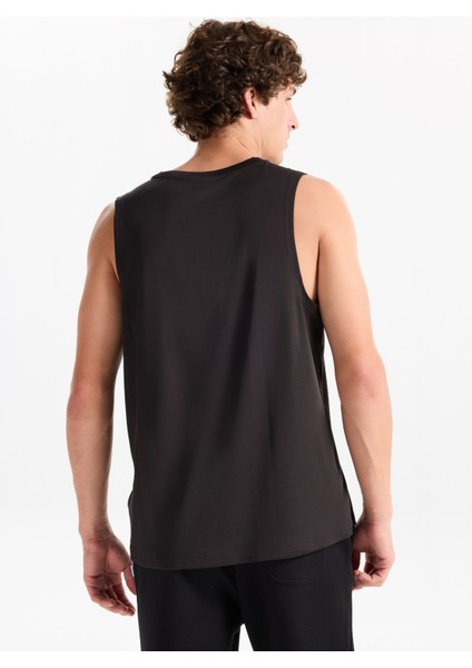 68952001 Traınıng Relaxed Tank Puma Siyah Regular Fit Düz Erkek Atlet
