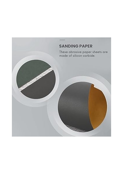 9 Adet 3000 5000 7000 Yüksek Grit Islak ve Kuru Zımpara Çeşitleri Alçıpan Zımpara Kağıdı 9 x 3.6 Inç Araba Vücut Otomotiv Parlatma Için modelleri