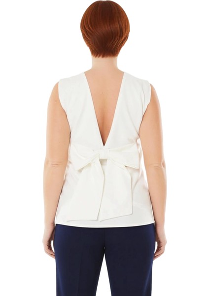 Büyük Beden V Yaka Kolsuz Dokuma Bluz Kadınlar Için Şık ve Konforlu Tasarım Kaliteli Şık Rahat fiyatları