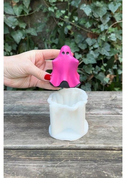 Concept 3D Hayalet Mum Kalıbı (Silikon) 1 Adet