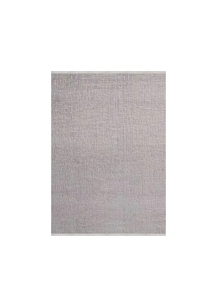 Gaudens Modern Gri Akrilik Kaydırmaz Tabanlı Makine Halısı