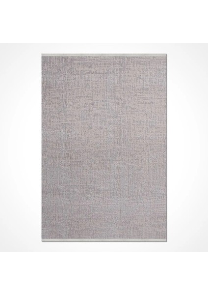 Gaudens Modern Gri Akrilik Kaydırmaz Tabanlı Makine Halısı fiyatları