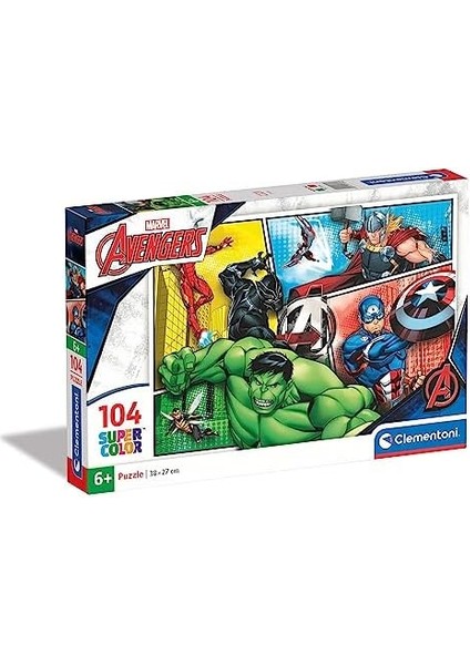 - 104 Parça Puzzle - Avengers - 1 modelleri