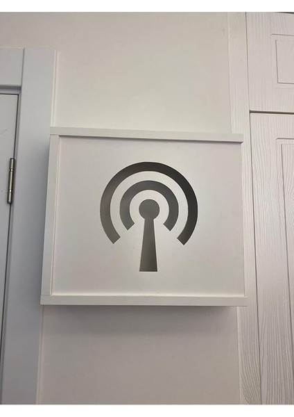 Shop Wifi Modem Saklama Kutusu 35 x 40 cm Beyaz fırsatları
