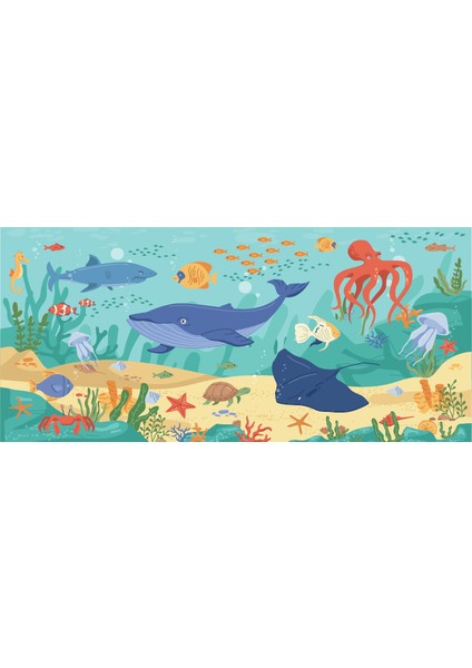 60 Parça Çocuk Puzzle- Ocean Frıends (Okyanus Arkadaşları) fiyatları