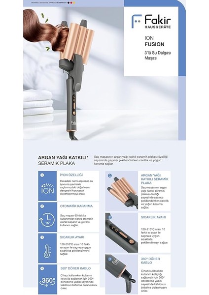 Ion Fusion Üçlü Su Dalgası Maşası fırsatları