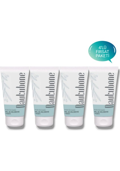 Nautubone Bitkisel Içerikli Kas ve Eklemler Diz Dirsek Ağrı Giderici Vücutkremi 50 ml x 4 Adet