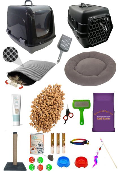 25 Parça Kedi Başlangıç Seti