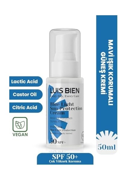 Luis Bien Mavi Işık Korumalı Güneş Kremi Spf 50+ fiyatları