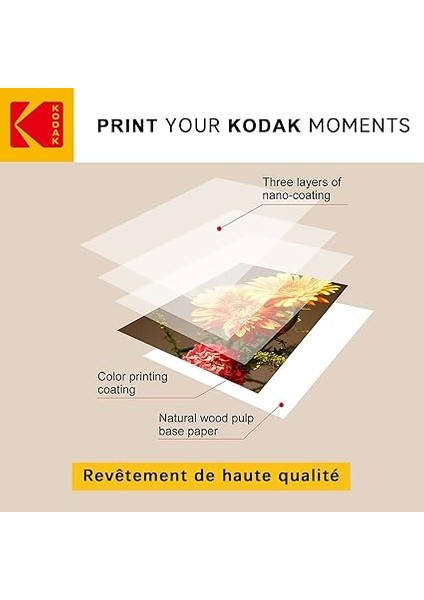 9891161 Fotoğraf Kağıdı, 180 G/m², Parlak, A6 (10 x 15 Cm), Mürekkep Püskürtmeli Yazıcı fırsatları