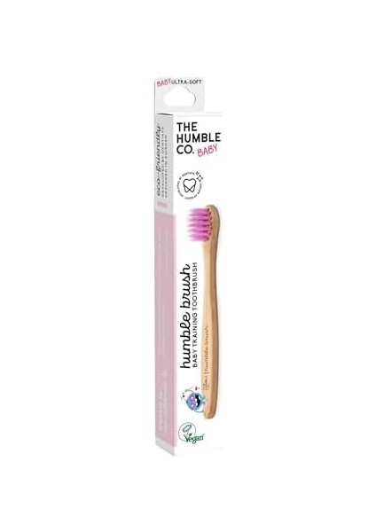 The Humble Co. Brush Baby Ultra Soft Lila Bebek Diş Fırçası modelleri