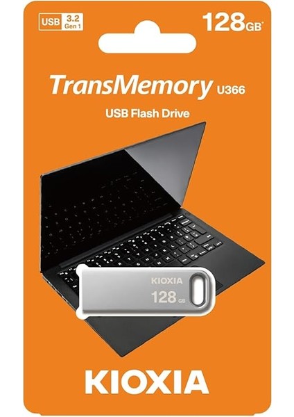Transmemory U366 128GB USB Bellek – USB 3.2 Gen 1, Metal fırsatları