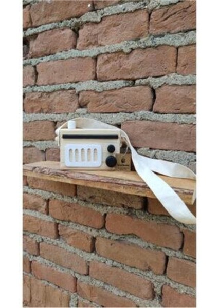 Doğal Ahşap Retro Radyo, Çocuk Oyun ve Dekor Için Nostaljik Askılı Tasarım fırsatları