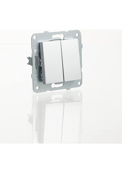 Novella Gümüş Komütatör Mekanizma+Düğmekapakçabuk Bağlanti Çocuk Koruma