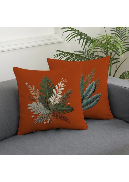 2 Li Kombin Nakış Desenli 3 Boyutlu Dijital Baskılı Kırlent Kılıfı fiyatları