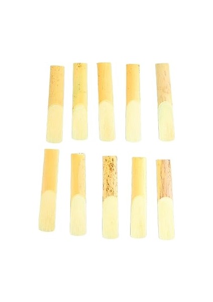 10 Adet Saksafon Eb Klarnet Kamış Gücü 2 Sağlam Profesyonel Sax Eb Klarnet Kamış, Profesyonel Aksesuarlar (Boyut 2) fırsatları