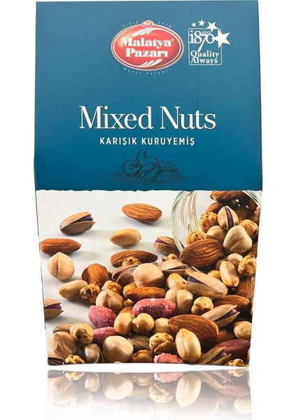 Malatya Pazarı Murat Palancı Piramit Kutu Lüks Karışık Kuruyemiş 180 gr