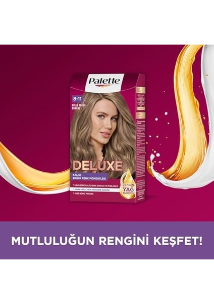 Palette Deluxe Saç Boyası 8-11 Küllü Soğuk Kumral 50 Mililitre modelleri
