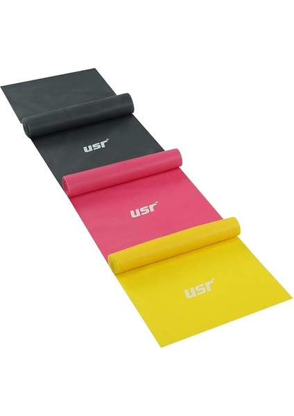 3'lü Pilates Bant Seti