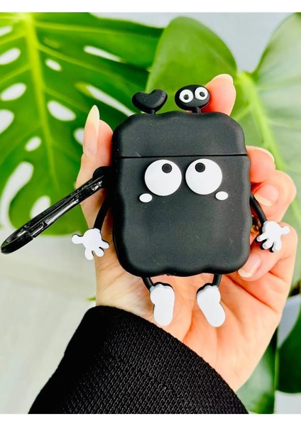 Nesil ve 2. Nesil ile Uyumlu Tasarım Kalın Silikon Kılıf - Ayaklıkömür