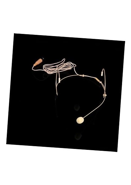 2ADET Kafa Bandı ile Kullanılan Kablolu Mikrofon Amplifikatörü Öğretim ve Performanslar Için Uygun Hafif ve Esnek Tasarım Xlr Pin Bej indirimleri