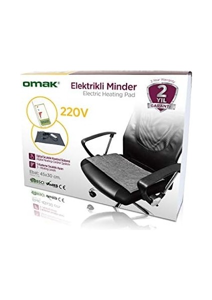 Omak Elektrikli Minder - Dig.kumanda 220V modelleri