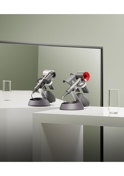 Supersonic Saç Kurutma Makinesi Için Manyetik Tutucu Stand, Difüzör ve Kablo Saklama Organizatörü (Supersonic Nural ile Uyumlu Değildir) indirimleri