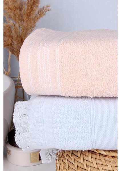 %100 Pamuk 2'li Renkli 50X70 El/yüz Havlu Seti Turuncu fiyatları