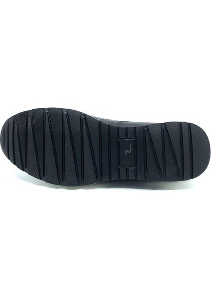 Sneakers Siyah Hakiki Deri Erkek Ayakkabı 2550 306 281